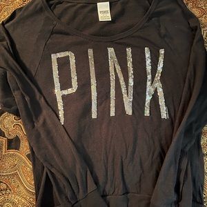 Victorias Secret PINK bling tee. Size medium.
